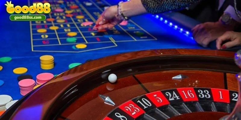 Quy định các lựa chọn đặt cược của trò chơi Roulette tại Good88